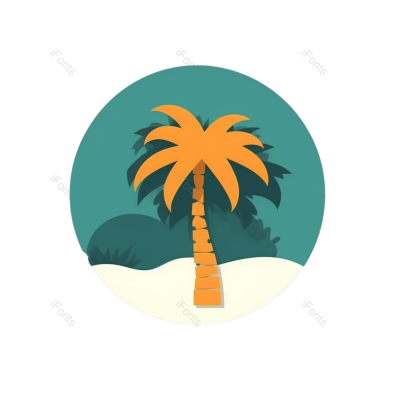 叶子图片,图标元素,夏天PNG,旅游图标免抠素材